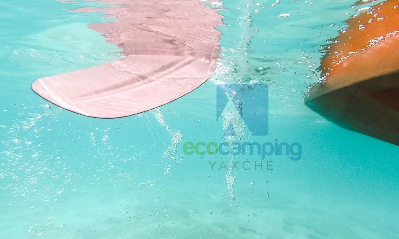 Ecocamping Yaxche Bacalar Exterior foto