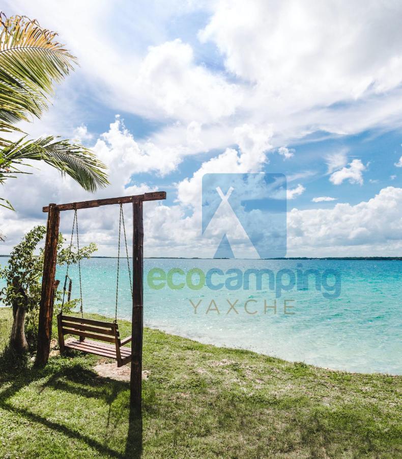 Ecocamping Yaxche Bacalar Exterior foto