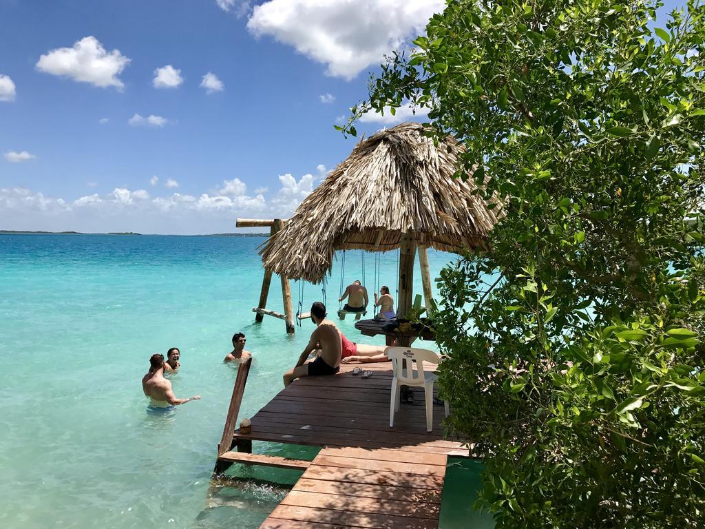 Ecocamping Yaxche Bacalar Exterior foto