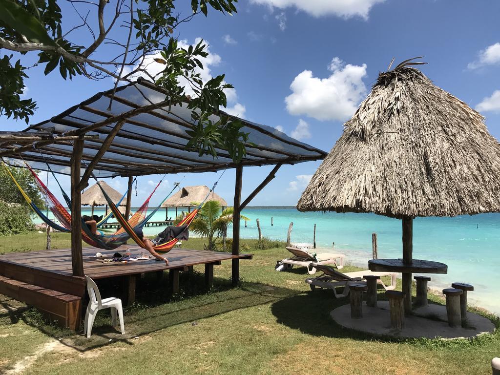 Ecocamping Yaxche Bacalar Exterior foto