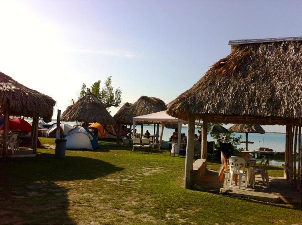 Ecocamping Yaxche Bacalar Exterior foto