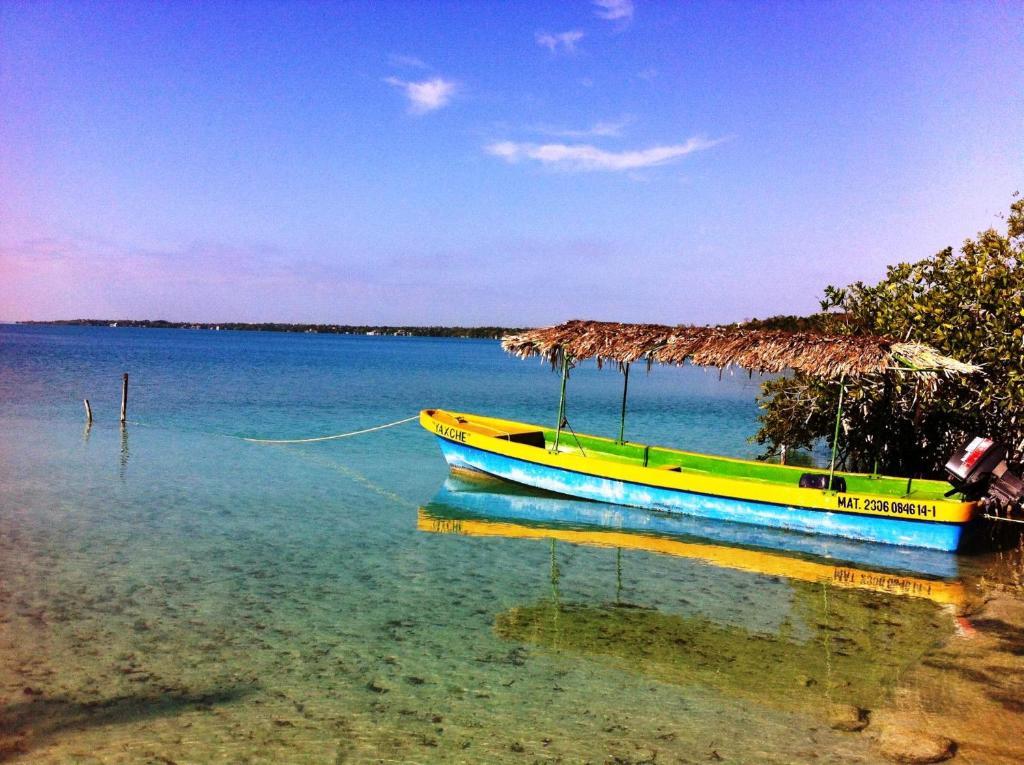 Ecocamping Yaxche Bacalar Exterior foto