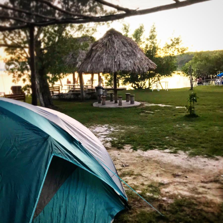 Ecocamping Yaxche Bacalar Exterior foto