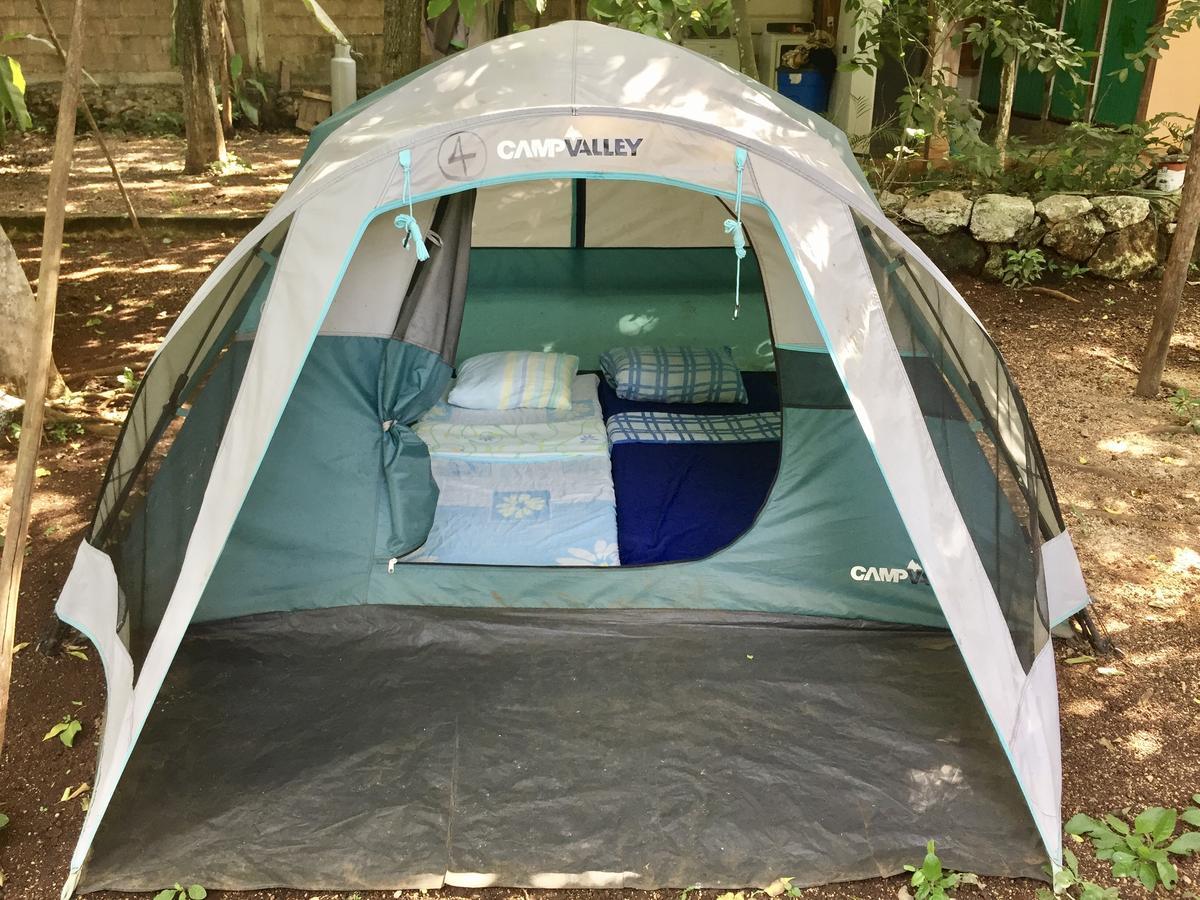 Ecocamping Yaxche Bacalar Exterior foto