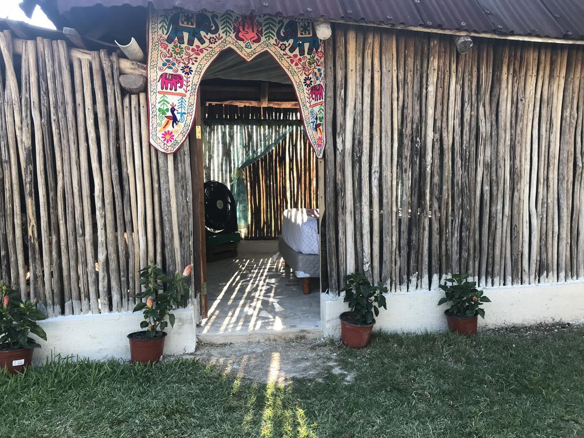 Ecocamping Yaxche Bacalar Exterior foto